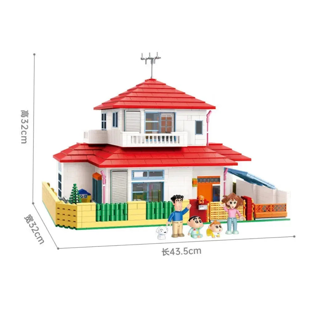 Keeppley Crayon Shin-chan Building Block Nohara Shinnosuke’s House K20612 - DORAEMON