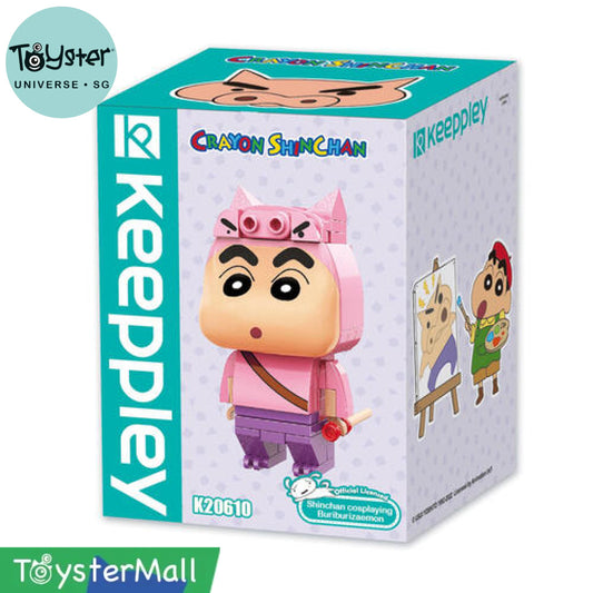Keeppley Crayon Shinchan Cosplay Buriburi Zaemon