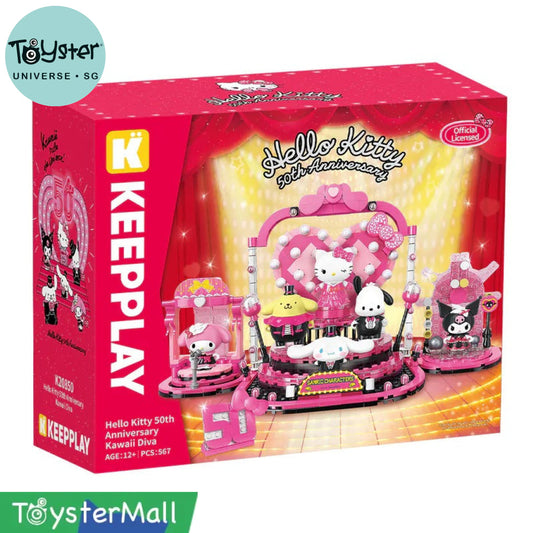Keeppley Hello Kitty 50Th Anniversary Kawaii Diva Pokémon