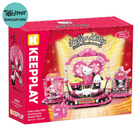 Keeppley Hello Kitty 50Th Anniversary Kawaii Diva Pokémon