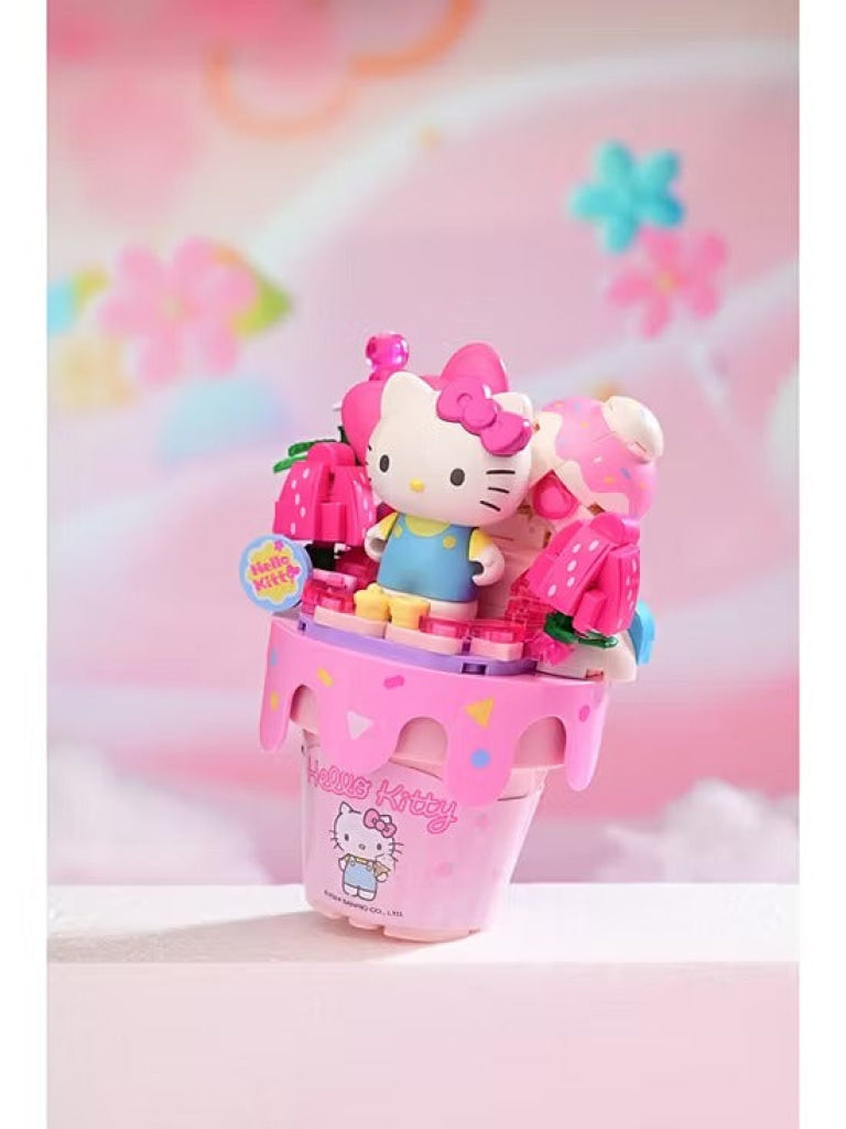 Keeppley Hello Kitty Strawberry Crispy Cone Sanrio