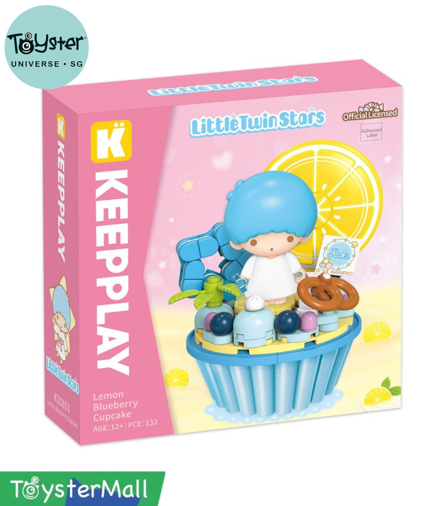 Keeppley Kiki Lemon Blueberry Cupcake Sanrio