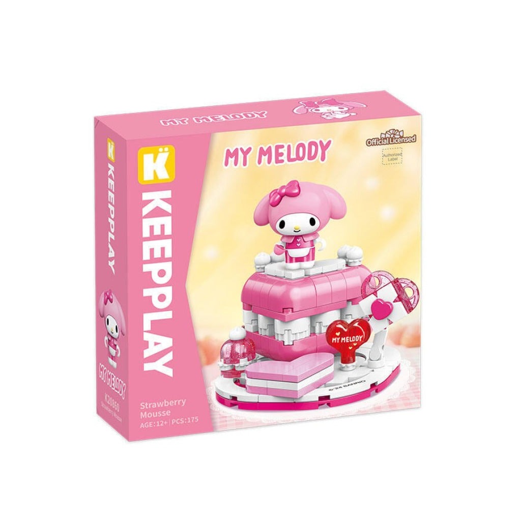 Keeppley My Melody Strawberry Mousse - Sanrio