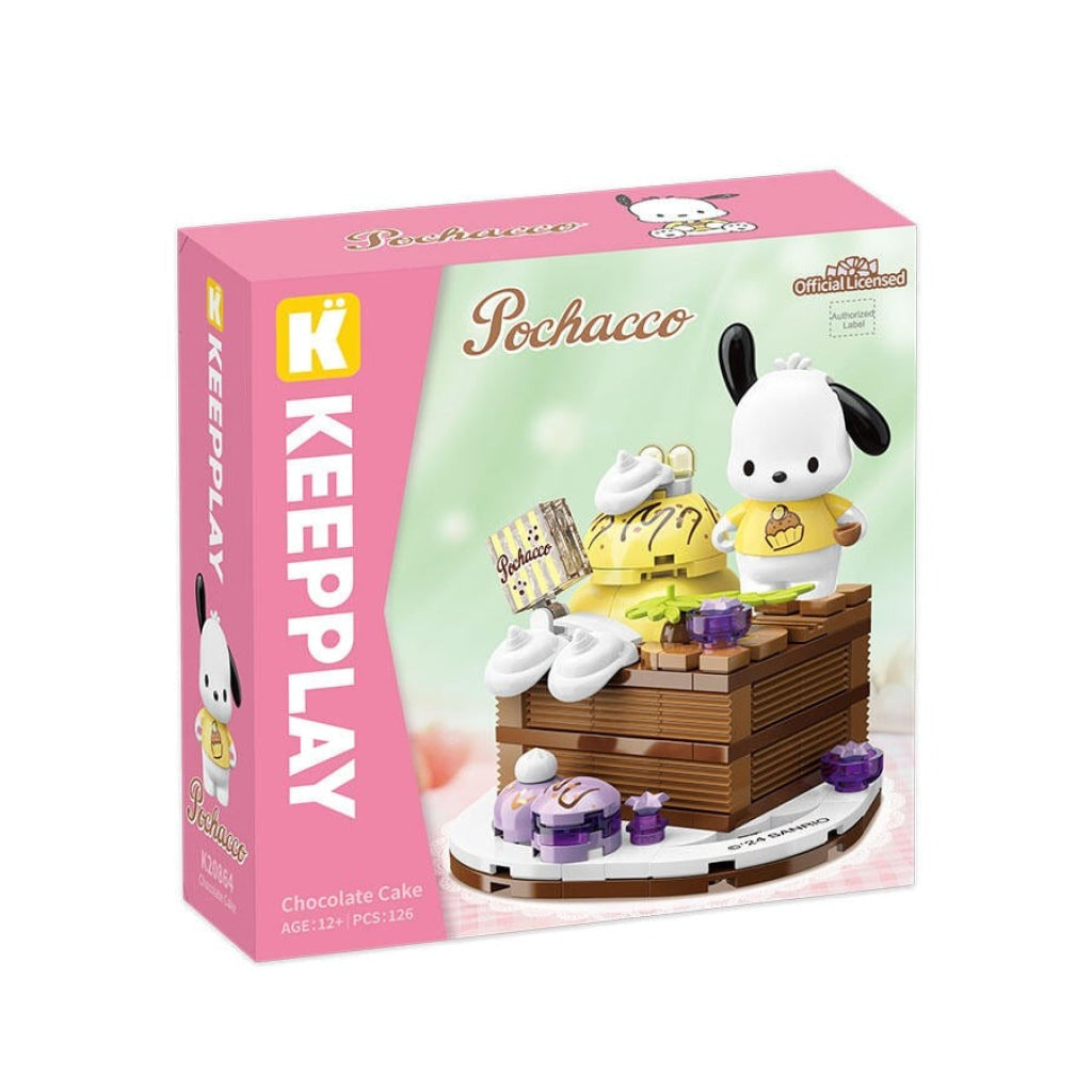 Keeppley Pochacco Chocolate Cake - Sanrio