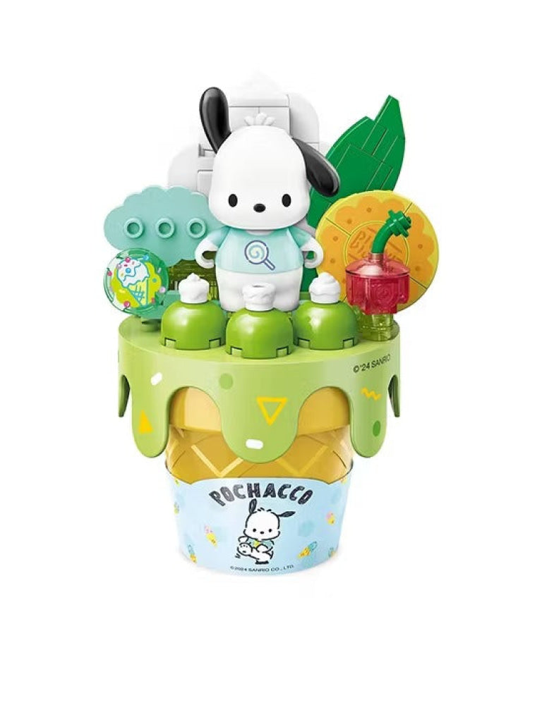 Keeppley Pochacco Green Crispy Cone Sanrio