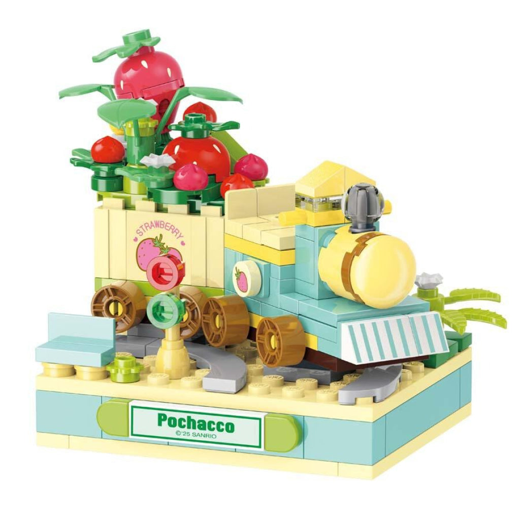 Keeppley Pochacco Strawberry Express - Sanrio