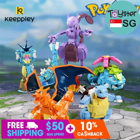 Keeppley Pokemon Building Blocks Puzzle Pokémon