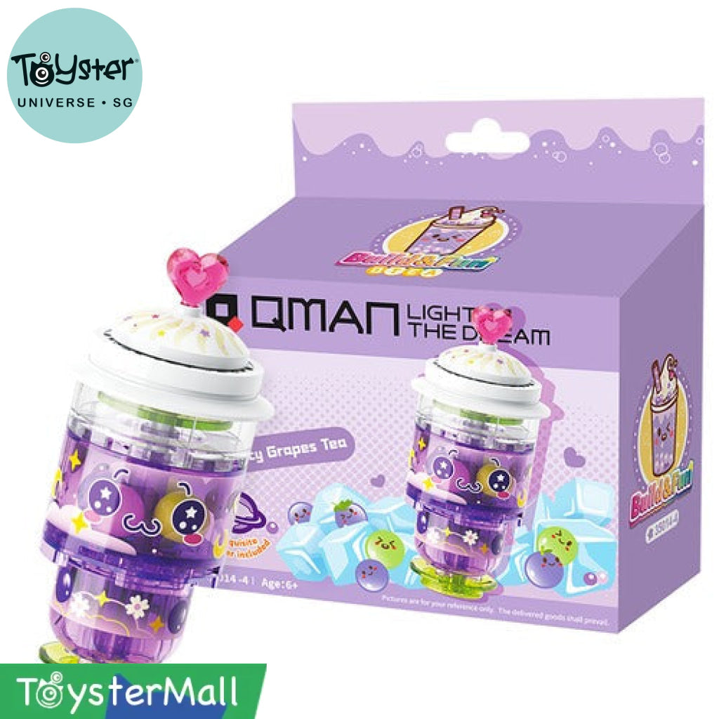 Keeppley Qman Lighten The Dream Juicy Grapes Tea Build & Fun - Keeppley