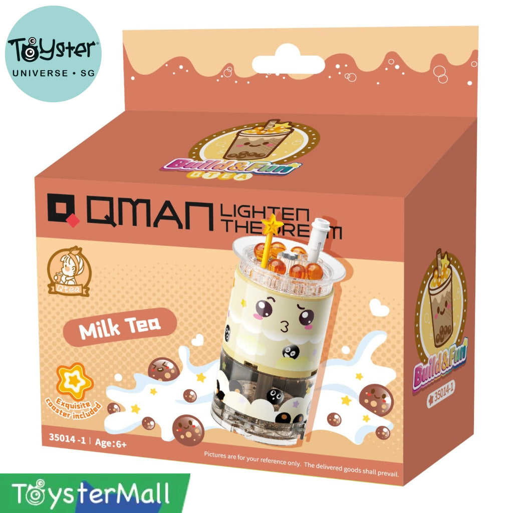 Keeppley Qman Lighten The Dream Milk Tea Build & Fun - Keeppley
