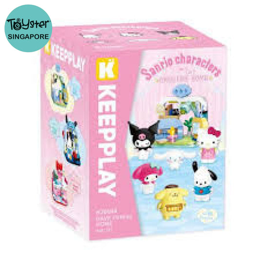 Keeppley Sanrio Have Fun At Home Building Block Blind Box Single Pack - Assorted