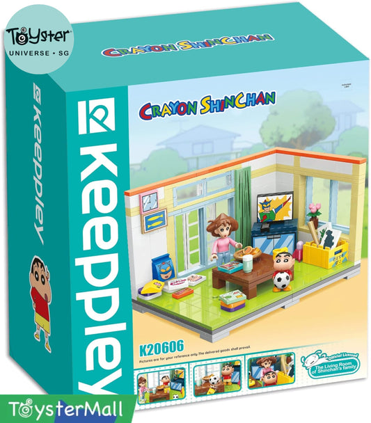 Keeppley The Living Room Of Shinchan’s Family Crayon Shinchan