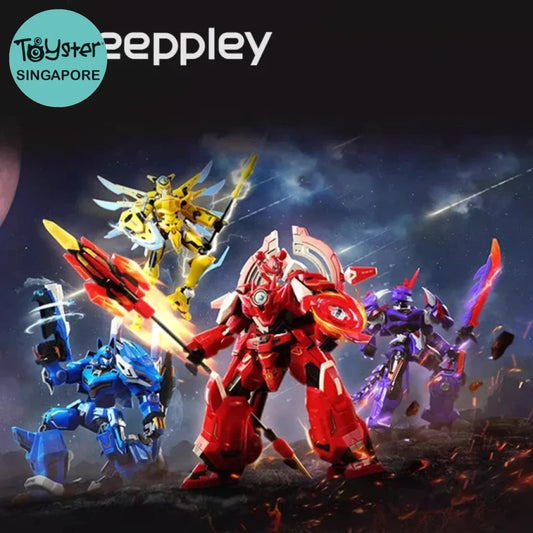 Keeppley Transforming Robot Building Blocks Cosmic Mecha Model