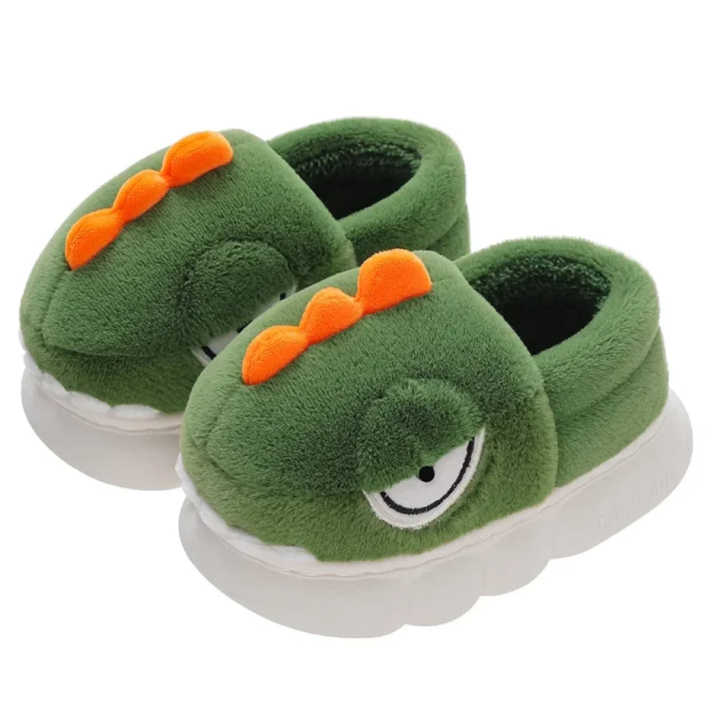 Kids Adorable Dinosaur Slippers