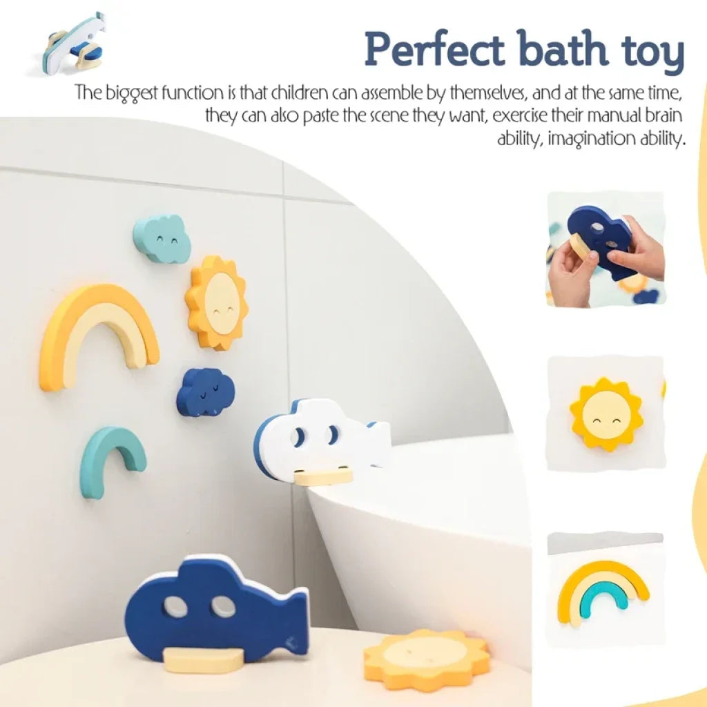 Kids Bathroom Toys Soft Eva