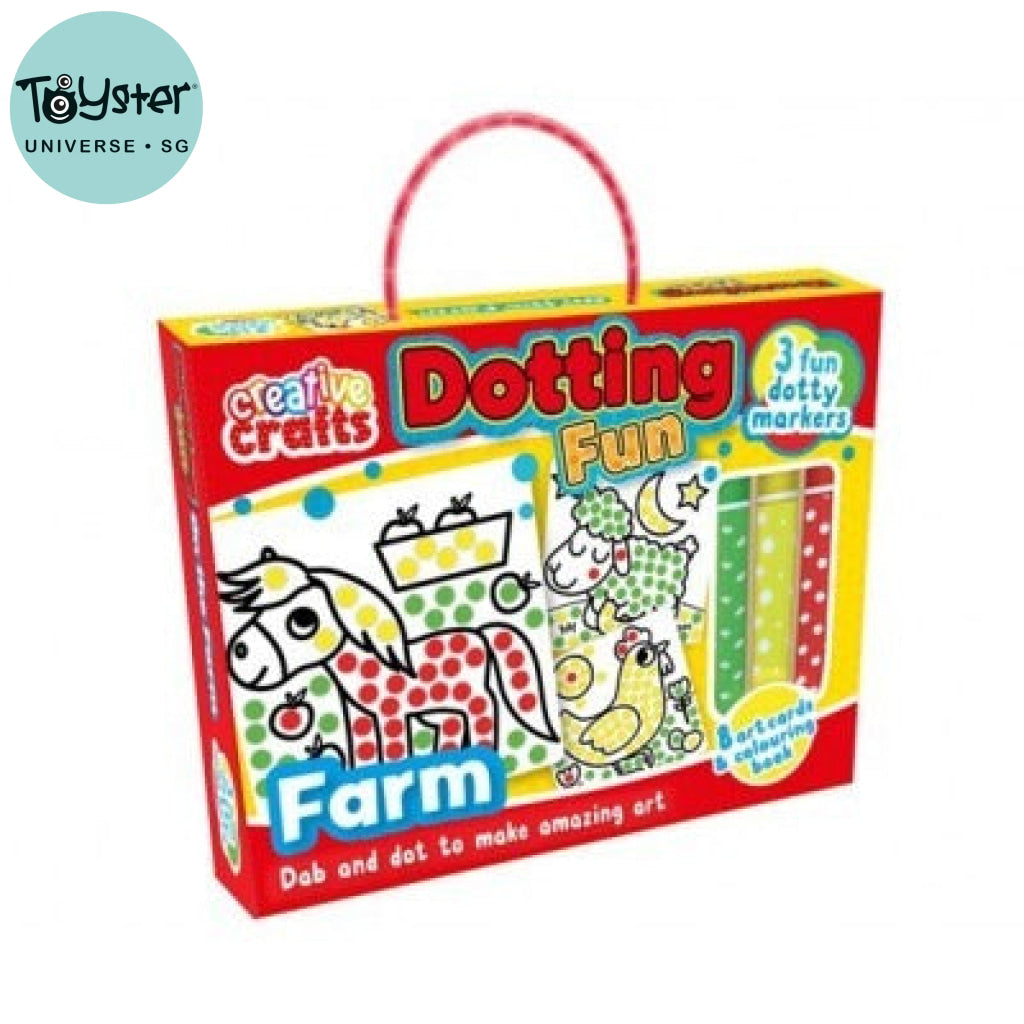 Kids Craft Kits: Dotting Fun: On The Farm Bookoli