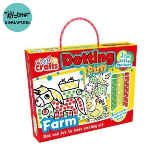 Kids Craft Kits: Dotting Fun: On The Farm Bookoli