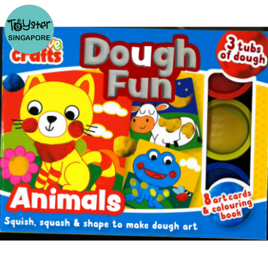 Kids Craft Kits: Dough Fun: Animals Bookoli