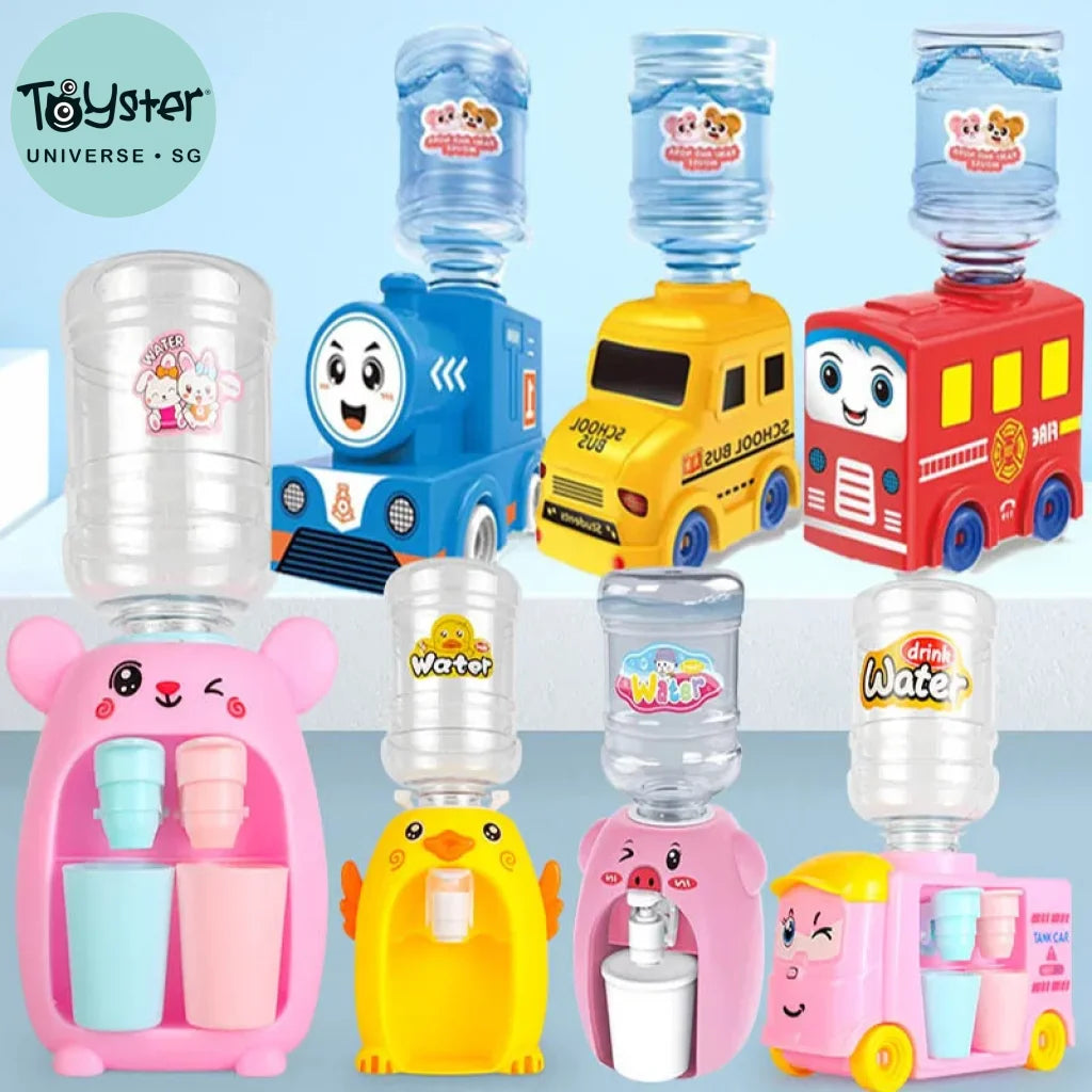 Kids Mini Water Dispenser Toys With Cup