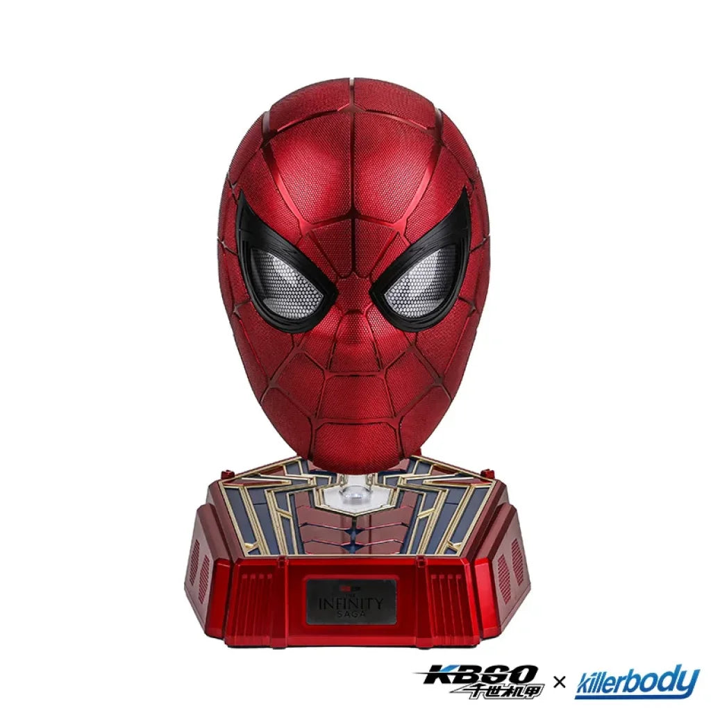 Killerbody Marvel 1: 1 Iron Spider Wearable Helmet With Bluetooth Speaker Base - Red / One Size / China Mainland
