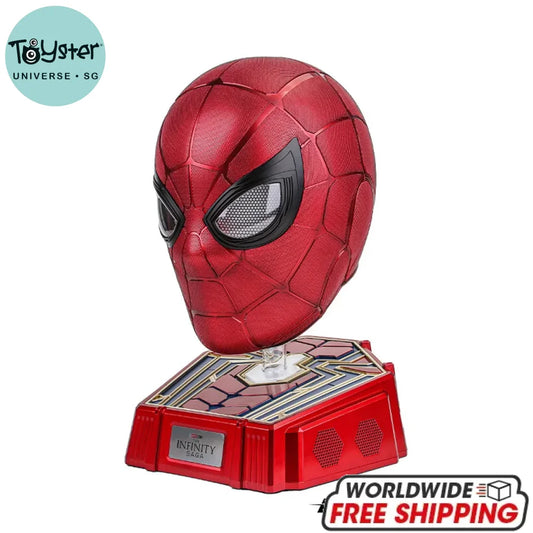 Killerbody Marvel 1: 1 Iron Spider Wearable Helmet With Bluetooth Speaker Base - Red / One Size / China Mainland