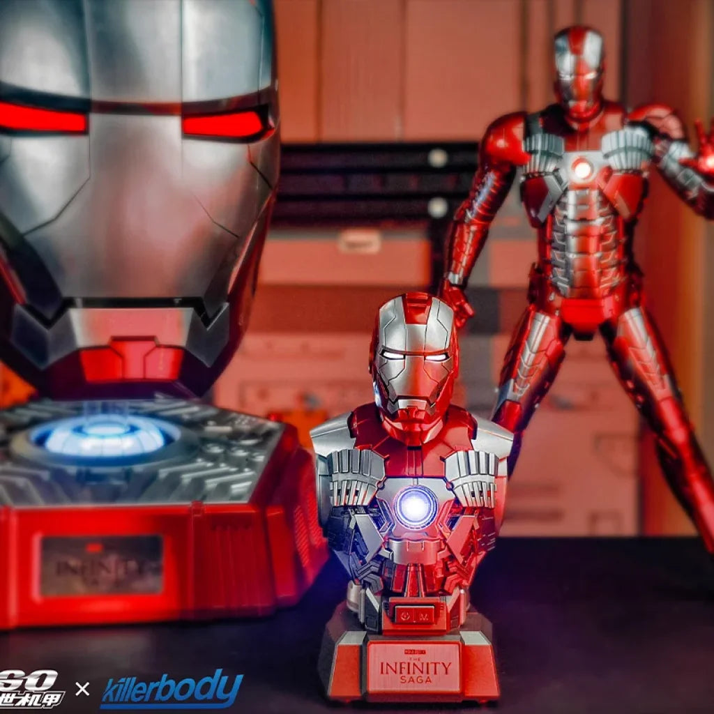 Killerbody Mk5 Pressure-relief Bust Bluetooth Speaker - Red / 18cm / USB|China Mainland