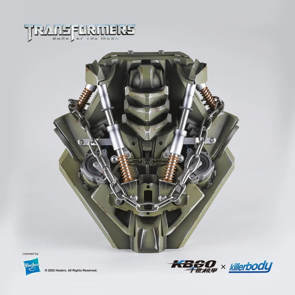 Killerbody Transformers Bluetooth Speaker Base for Megatron Wearable Helmet - army green / China Mainland