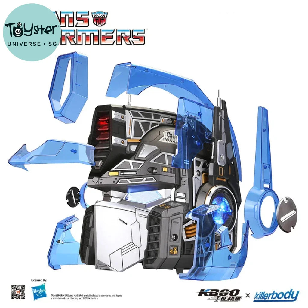 Killerbody Transformers G1 Optimus Prime Wearable Helmet With Detachable Armor Parts - Blue / One Size / China Mainland