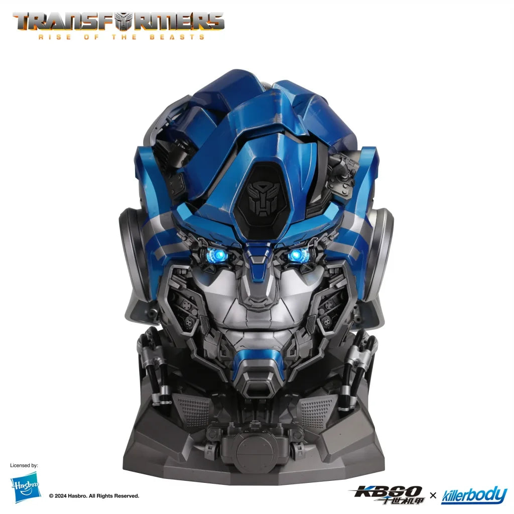 Killerbody Transformers Mirage Helmet With Voice Changer - Blue / China Mainland