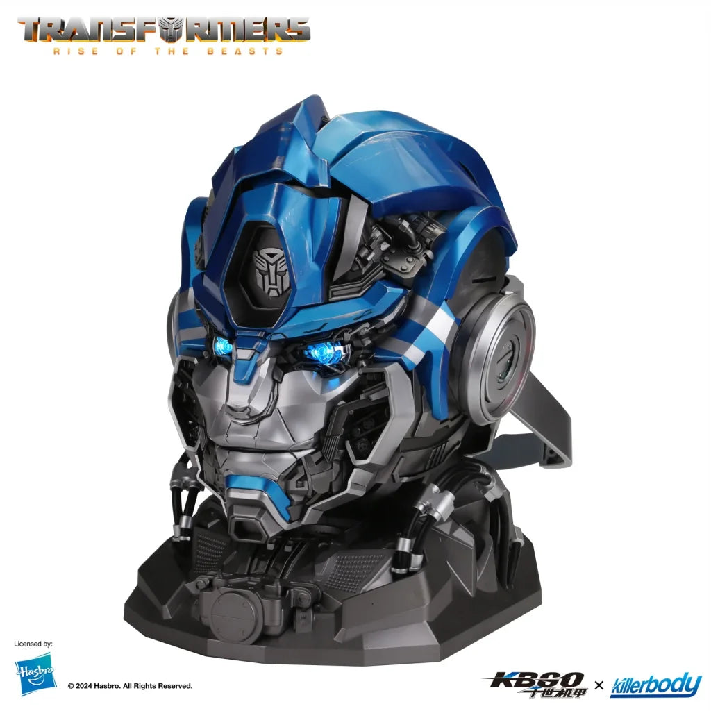 Killerbody Transformers Mirage Helmet With Voice Changer - Blue / China Mainland