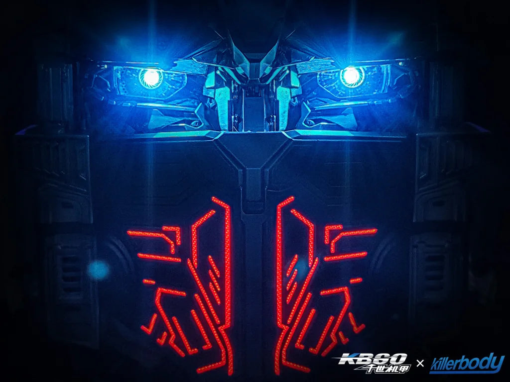 Killerbody Transformers Optimus Prime Wearable Helmet With Voice Changer - DEEP BLUE / One Size / China Mainland