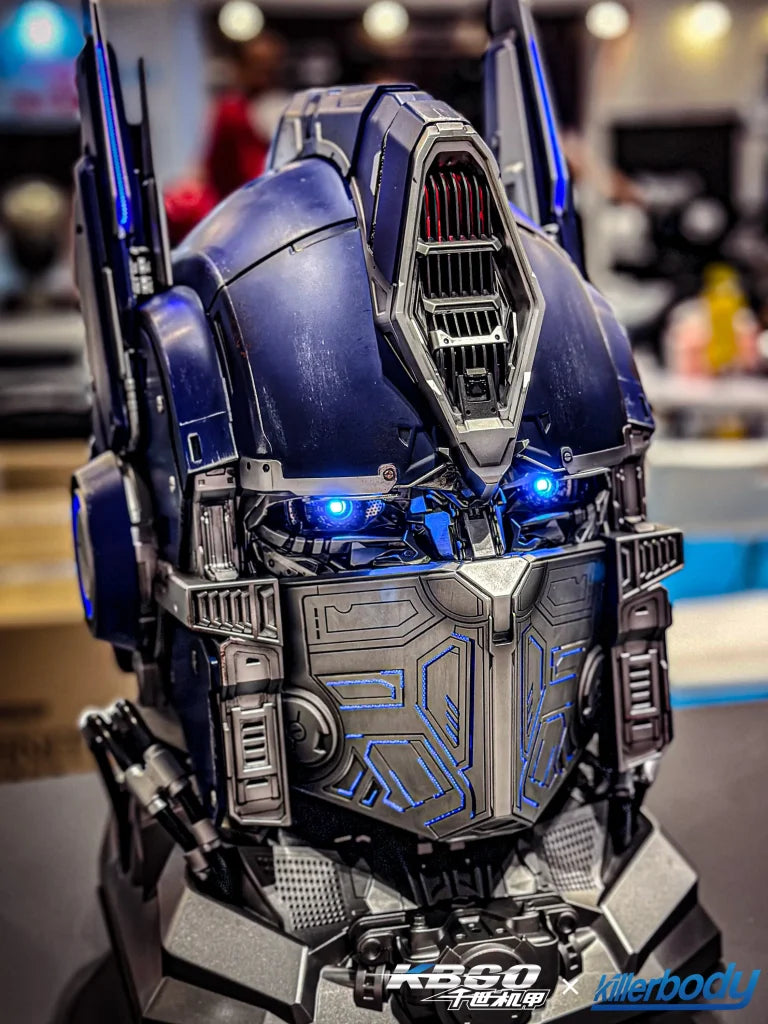Killerbody Transformers Optimus Prime Wearable Helmet With Voice Changer - DEEP BLUE / One Size / China Mainland