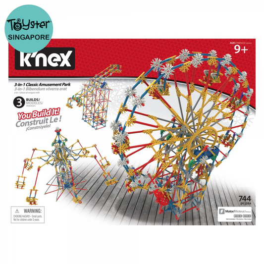 Knex 3-In-1 Amusement Park Building Set Knex