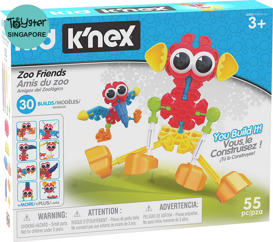 Knex Zoo Friends Building Set Knex