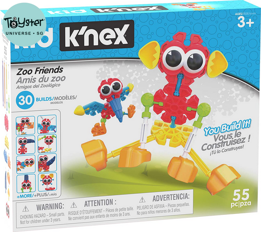 Knex Zoo Friends Building Set Knex