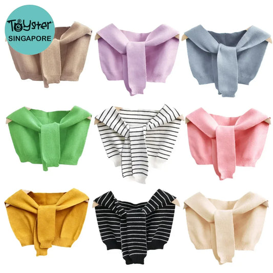 Knitted Kids Scarf Baby Shawl