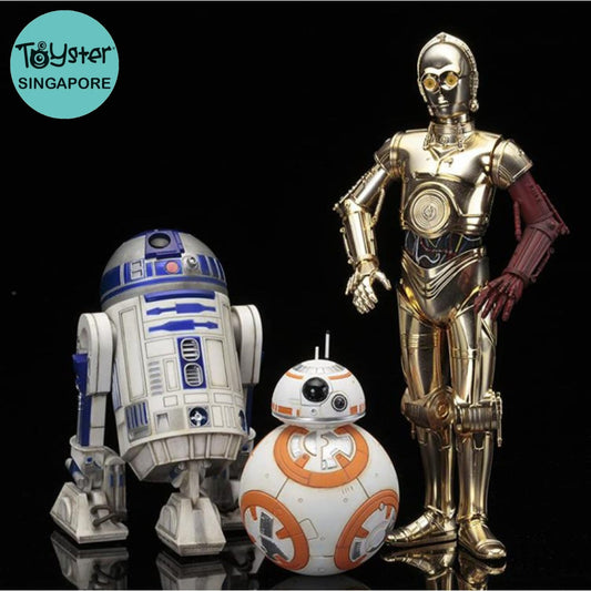 Kotobukiya R2-D2 & C-3Po With Bb-8 1/10 Scale Artfx Statue Star Wars
