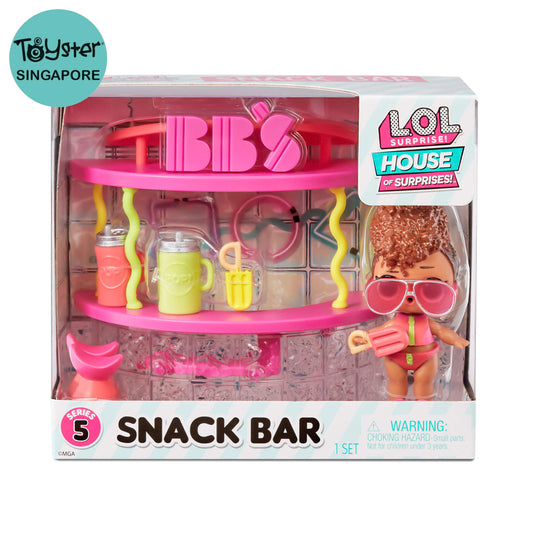 L.o.l. Surprise! O.m.g. House Of Surprises Snack Bar Playset