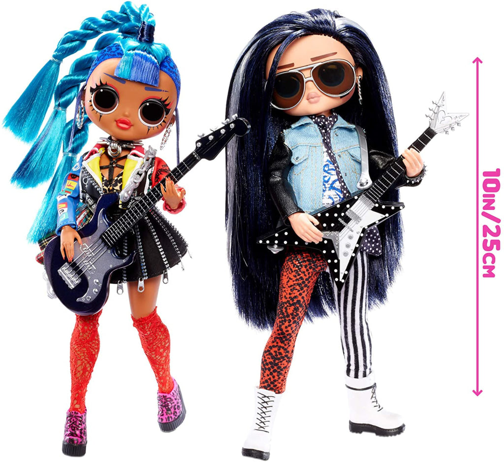 L.o.l. Surprise! O.m.g. Remix Rocker Boi And Punk Grrrl 2 Pack