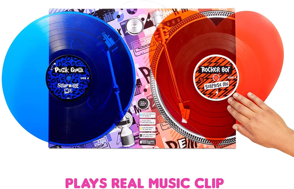 L.o.l. Surprise! O.m.g. Remix Rocker Boi And Punk Grrrl 2 Pack