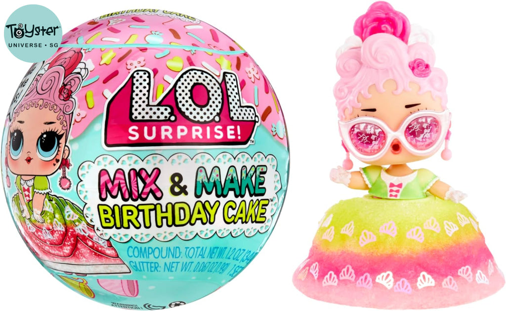 L.o.l. Surprise Mix & Make Birthday Cake Tots- With Collectible Doll Surprise!