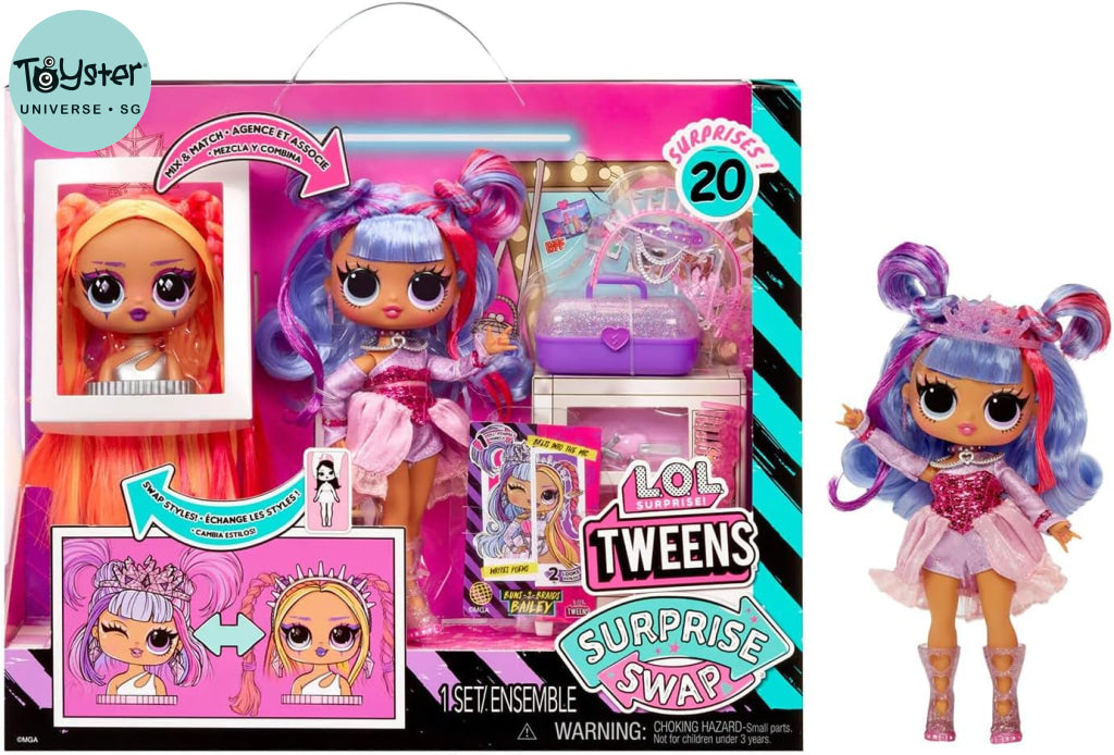 L.o.l. Surprise Tweens Swap Series - Buns-2-Braids Bailey Surprise!