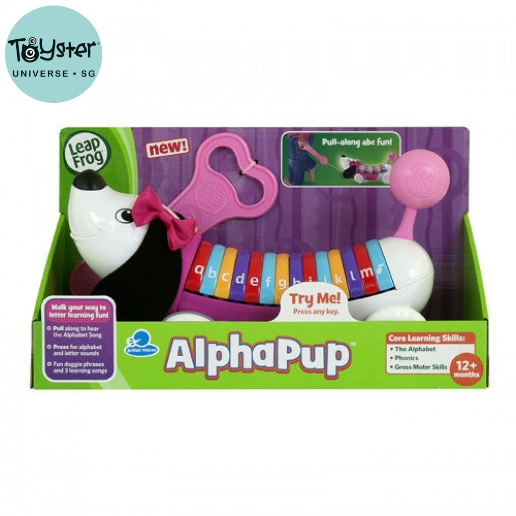 LeapFrog AlphaPup Purple Pink - LeapFrog