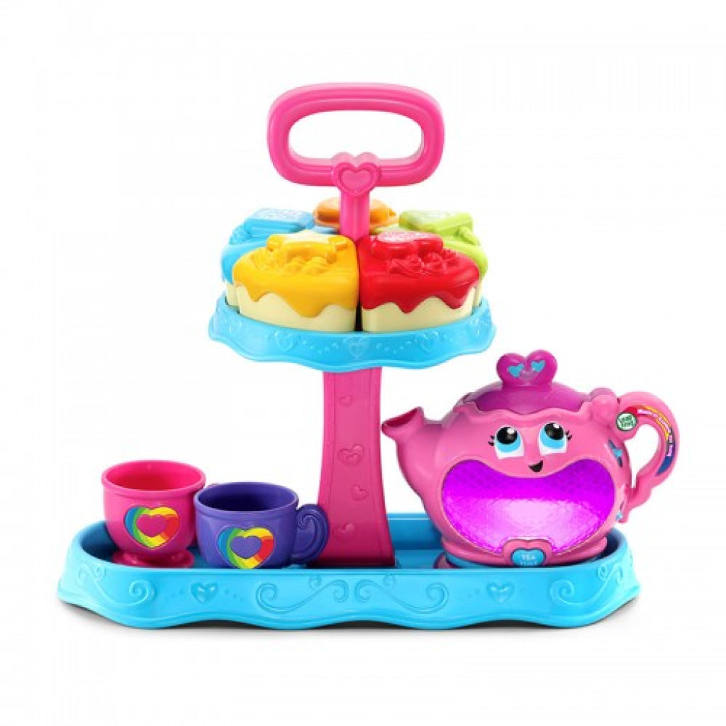 LeapFrog New Musical Rainbow Tea Party (With Cake Stand) - LeapFrog