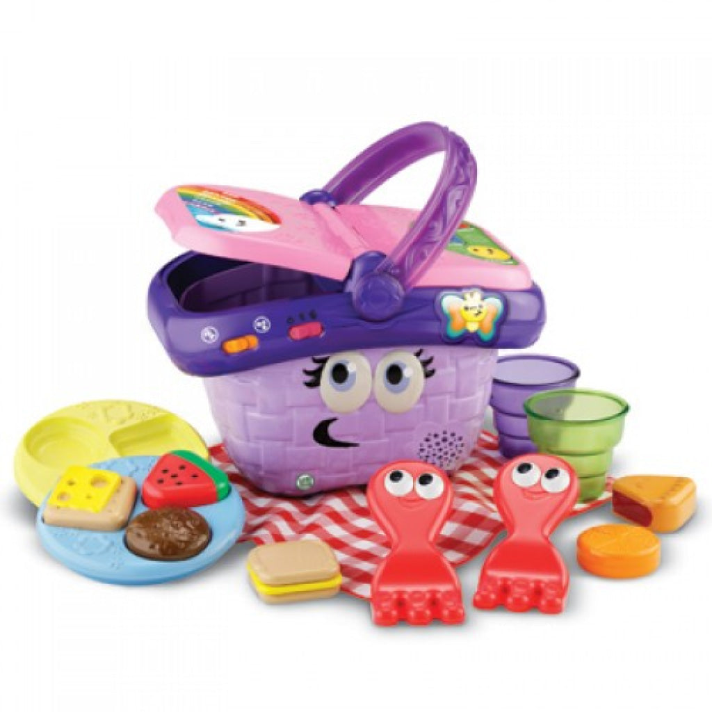 LeapFrog Shapes & Sharing Picnic Basket Pink - LeapFrog