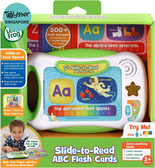 Leapfrog Slide To Read Abc Flash Cards