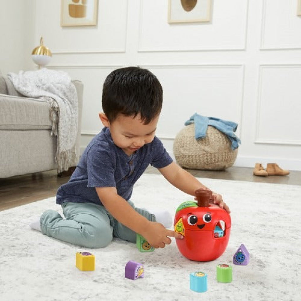 LeapFrog Spin and Change Apple Shape Sorter - LeapFrog