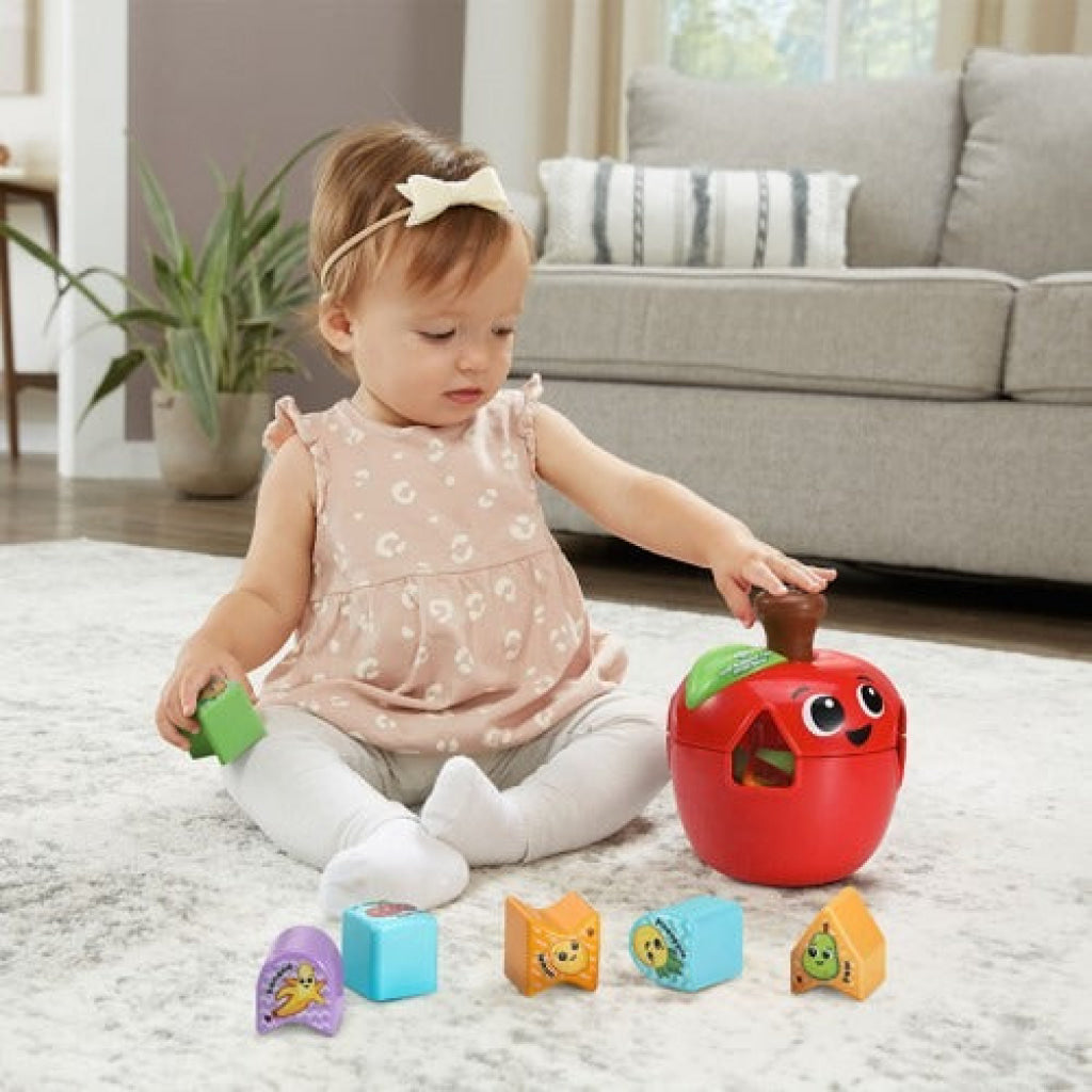 LeapFrog Spin and Change Apple Shape Sorter - LeapFrog
