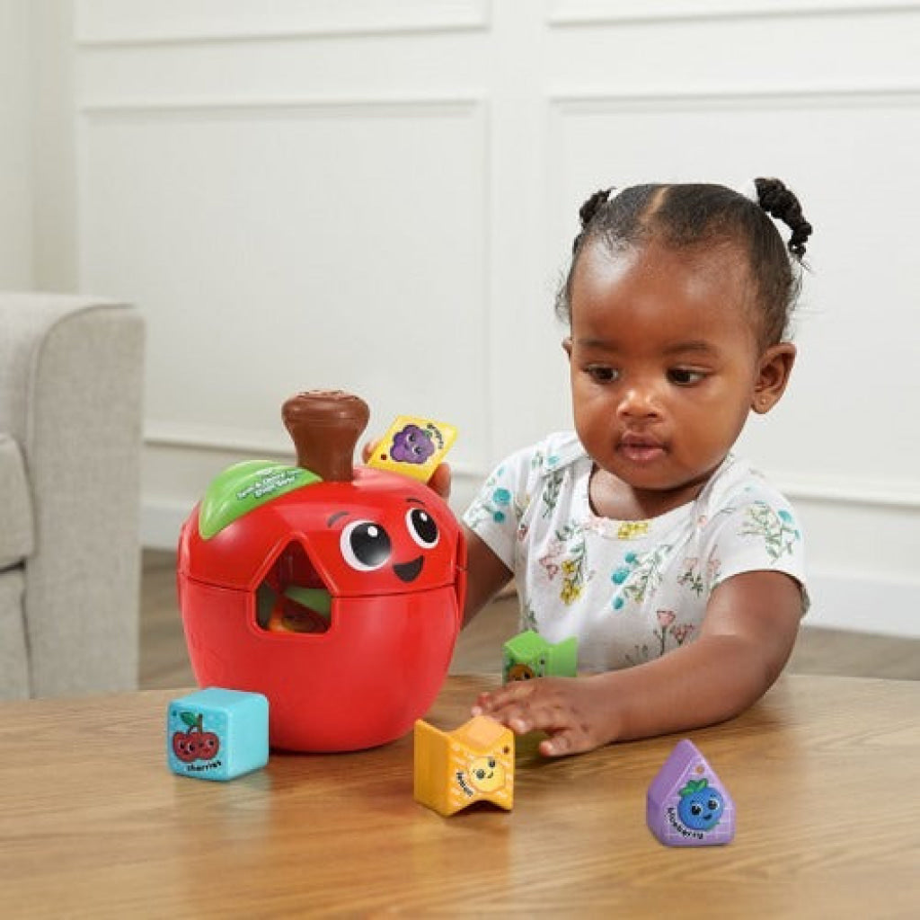 LeapFrog Spin and Change Apple Shape Sorter - LeapFrog