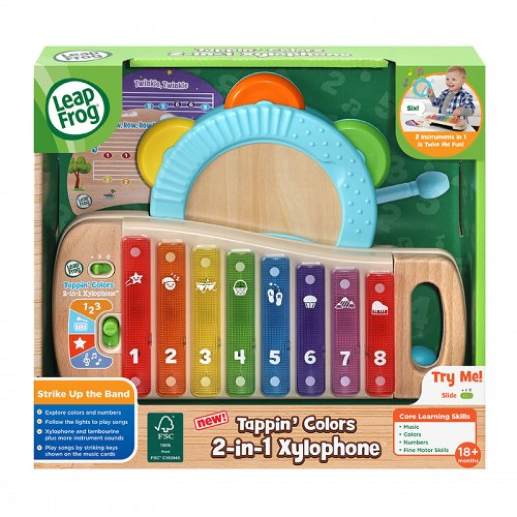 LeapFrog Tappin’ Colors 2-in-1 Xylophone - LeapFrog