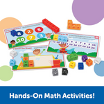 Learning Resources Mathlink Cubes Preschool Math Activity Set - 115 Pieces